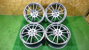 R6608IS ENKEI レーシング GTC01 18インチ アルミ ホイール 18×7.5J+48 100/5H ハブ75 4本