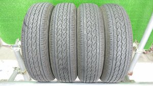 R6912IS ブリヂストン K370 145/80R12 80/78N LT サマータイヤ 21年製 4本