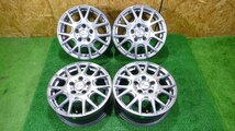 R6900IS ヴェルザンディ 15インチ アルミ ホイール 15×6J+50 114.3/5H ハブ73 4本_画像1