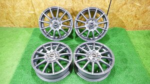 R6796IS Weds TEAD 14 Inch アルミ Wheels 14×4.5J+45 100/4H ハブ73 4本