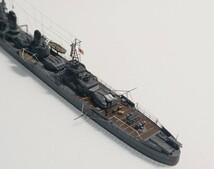 磯風 精密完成品 日本海軍駆逐艦 アオシマ1/700ウォーターラインシリーズ　_画像3