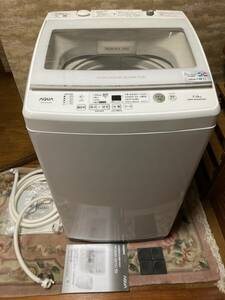 【1円~スタート】AQUA アクア AQW-GV70J(W) 全自動電気洗濯機 2021年製 標準洗濯容量:7.0kg 250W ホワイト 直接引取り歓迎!【現状品】
