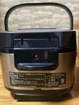 【1円~スタート】Haier ハイアール マイコンジャー炊飯器 JJ-XP2M31E 3合炊き ステンレスブラック 2022年製 高速炊飯 エコ炊飯【現状品】_画像6