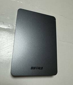 ■【中古】BUFFALO ポータブルハードディスクHD-PGF2.0U3-BBKA　2TB　■