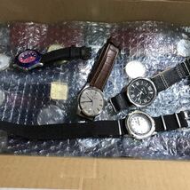 ブランド メンズ腕時計 40本　SIMON.CARTER Saccsny.y`saccs EMPORIO.ARMANI LEMANS SEIKO×14 CITIZEN×8 Orient×2 ～大量 まとめ 03_画像10