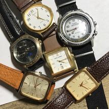 ブランド メンズ腕時計 40本　SIMON.CARTER Saccsny.y`saccs EMPORIO.ARMANI LEMANS SEIKO×14 CITIZEN×8 Orient×2 ～大量 まとめ 03_画像4