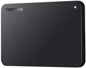 【未開封品・お値段お手頃】TOSHIBA ポータブルHDD Canvio HD-TPA1U3-B ブラック 東芝 外付けHDD