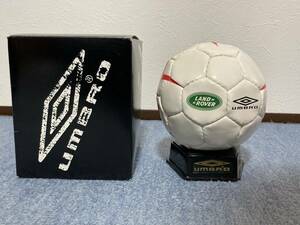 【非売品・未使用】UMBRO x LAND ROVER ディスプレイ用コラボ サッカーボール 