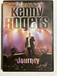 【DVD-カントリー】ケニー・ロジャース（KENNY ROGERS）「THE JOURNEY」（レア）中古DVD（北米仕様）、USオリジナル初盤、CM-30