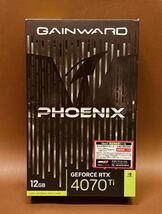 ★GAINWARD GeForce RTX4070 Ti PHOENIX 12GB NED407T019K9-1043X-G_画像1