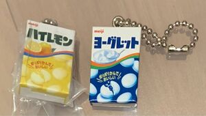 meiji シャカシャカチャーム ガチャガチャ ヨーグレット ハイレモン ミニチュア