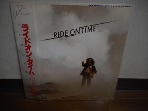 LP☆山下達郎/ライドオンタイム(RIDE ON TIME)☆男性アーティスト☆シティーポップ☆帯一体型オーバージャケット付！