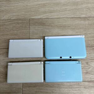 ニンテンドー 3DSLL 本体 1台/ニンテンドーDS lite 本体 3台 動作未確認 まとめ売り ジャンク【管2726S】