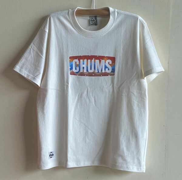 新品　CHUMS Star and Stripes Tシャツ　メンズ　wm