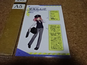 B6110　鉄道むすめ　切抜ラミネート保護品