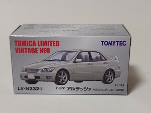 1/64 TOMYTEC トミーテック トミカリミテッドヴィンテージ neo LV-N232a トヨタ アルテッツァ RS200 Zエディション (98年式)