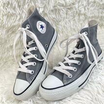 1円 c446【オールスター】converse All star ”美品” コンバース レースアップ キャンバス スニーカー シューズ レディース 3.5/22.5_画像2