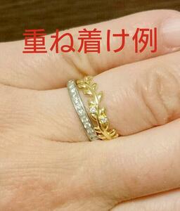 【特別セール新品】Jubilee Selini14金メッキ/シルバー925指輪