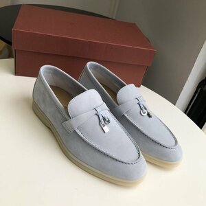 イタリア　ロロピアーナ Loro Piana パンプス 　羊革×レザー　レディーズ　シューズ　カジュアル　きつめ 35-41　サイズ選択可能