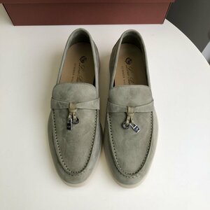 イタリア　ロロピアーナ Loro Piana パンプス 　羊革×レザー　レディーズ　シューズ　カジュアル　きつめ 35-41　サイズ選択可能