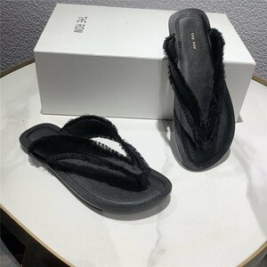 The Row The low slippers lady's shoes shoes size selection possibility black 