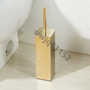  high quality made of stainless steel. Northern Europe manner toilet brush stylish lovely toilet cleaning stand attaching convenience interior miscellaneous goods PVD7 layer electric plating 