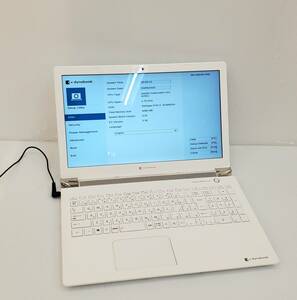 ④ 　1円スタート☆Celeron4205U 東芝 dynabookP1-T4LV-BW☆簡易検査品