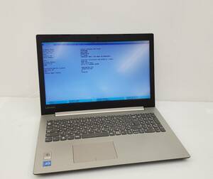 ⑤ 　1円スタート☆CeleronN3350 LENOVO ideapad 320-151OAP 80XR☆簡易検査品