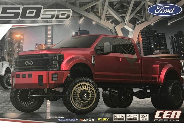 CEN 1/10 FORD F450 スーパーデューティー クワッドキャブ デューリー RTR 新品未開封 フォード ダブルタイヤ