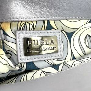 １円〜 ◇格安スタート◇ FURLA フルラ ミニハンドバッグ 腕掛け アクセサリーポーチ 化粧ポーチ ナイロン 小物入れ レディースの画像9