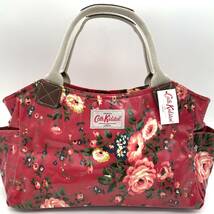 １円〜 ◇タグ付き 格安スタート◇ Cath Kidston 花柄 ハンドバッグ トートバッグ 腕かけ メンズ レディース ユニセックスンドバッグ_画像1