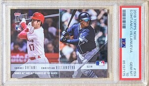 【大谷翔平 PSA10】2018 TOPPS NOW 月間新人賞記念 RC #159 送料無料