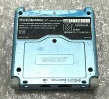 〈画面無傷〉GBA ゲームボーイアドバンスSP 本体 パールブルー AGS-001＋ポケットモンスター赤・ファイアレッド GAMEBOY ADVANCE SP_画像5