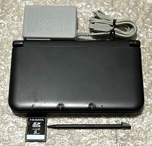 〈動作確認済み〉ニンテンドー3DSLL 本体 ブラック SPR-001 充電器 NINTENDO 3DS LL Black