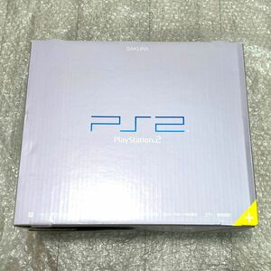 〈現状品・外観良好・箱説付属〉PS2 プレイステーション2 SCPH-50000 SA SAKURA サクラ ピンク 本体 プレステ2 PlayStation