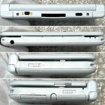 〈良品・動作確認済み〉ニンテンドー3DSLL 本体 ホワイト SPR-001 充電器 NINTENDO 3DS LL White_画像6