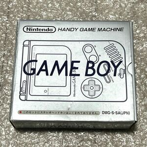 〈良品・箱付属・動作確認済み〉GB 初代 ゲームボーイ ブロス 本体 DMG-01 クリア GAMEBOY 透明 スケルトン