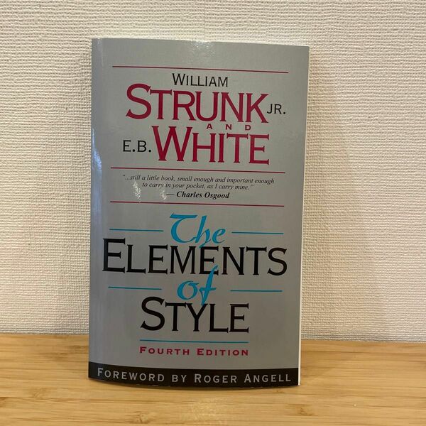 The Elements of Style 「カンマ」 Fourth Edition