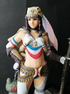 bo-n equipment ×. iron most lot Monstar Hunter 10th Anniversary C. Hunter figure woman warrior * beautiful young lady game beautiful girl figure