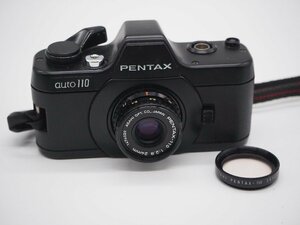 【シャッターOK】PENTAX ペンタックス auto110 PENTAX-110 1:2.8 24mm フィルムカメラ キングラム[fnk]