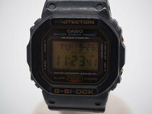【ジャンク】CASIO カシオ G-SHOCK Gショック DW-5600E メンズ腕時計 デジタル QZ ブラック キングラム[fnk]_画像2