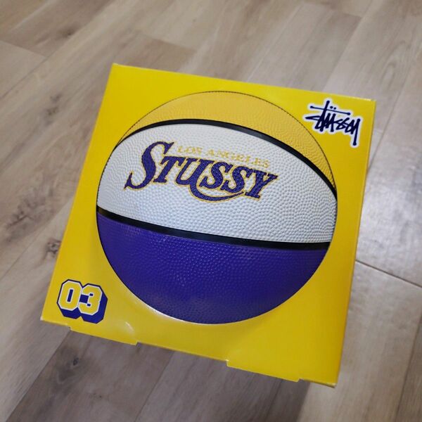 STUSSY×レイカーズ バスケットボール 