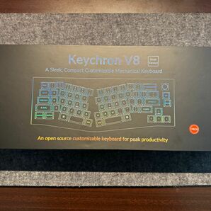 Keychron V8 (Alice レイアウト) QMK カスタムメカニカルキーボード（US ANSI 配列）