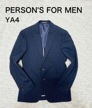 新品 パーソンズ YA4(165センチ) 　ツーパンツスーツ　　PERSON'S FOR MEN_画像1