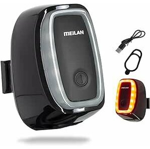 GORIX ゴリックス 自転車 テールライト ブレーキ感知センサー 防水 (MEILAN X6) LEDライト USB充電式 ブレーキ警告 自動消灯点灯 g-5の画像1