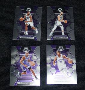 2022-23 Panini Mosaic 4 カード セット Sacramento Kings サクラメント キングス NBA カード