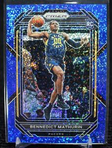 2023 Mosaic Blue Sparkle Prizm /144 Benedict Mathurin ベネディクト マチュリン NBAカード Rookie ルーキー Indiana Pacers
