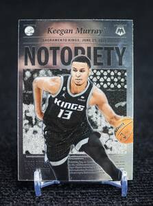 2022-23 Panini Mosaic Notoriety Keegan Murray キーガン マレー NBA ルーキー カード Sacramento Kings サクラメント キングス 