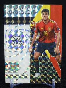 2020-21 Panini Mosaic Prizm Silver Rodri FIFA サッカー カード Spain