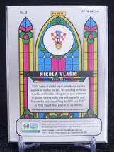  2020-21 Panini Mosaic Stained Glass Prizm Nikola Vlasic サッカー カード FIFA Croatia_画像2